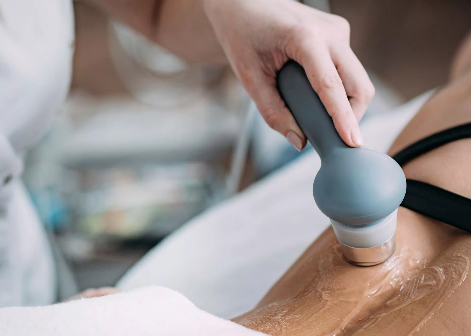 Utilisation d'ultrason en physiothérapie chez Physio Clinics