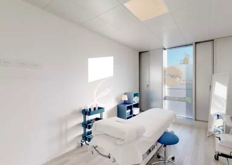 Salle de soin de physiothérapie à Yverdon chez Physio Clinics