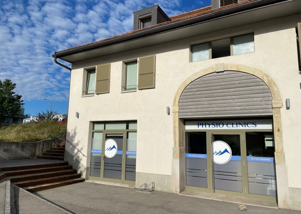 Le centre Physio Clinics à Cossonay est situé dans la maison médicale EHNV.