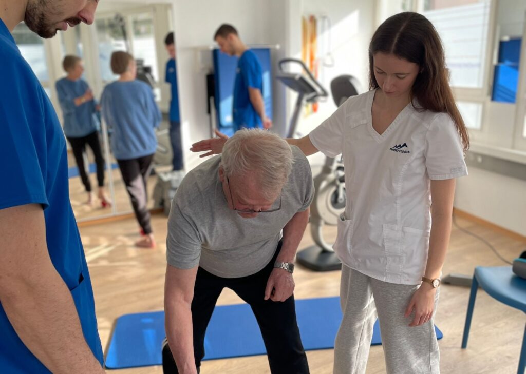 prévention des chutes chez Physio Clinics.