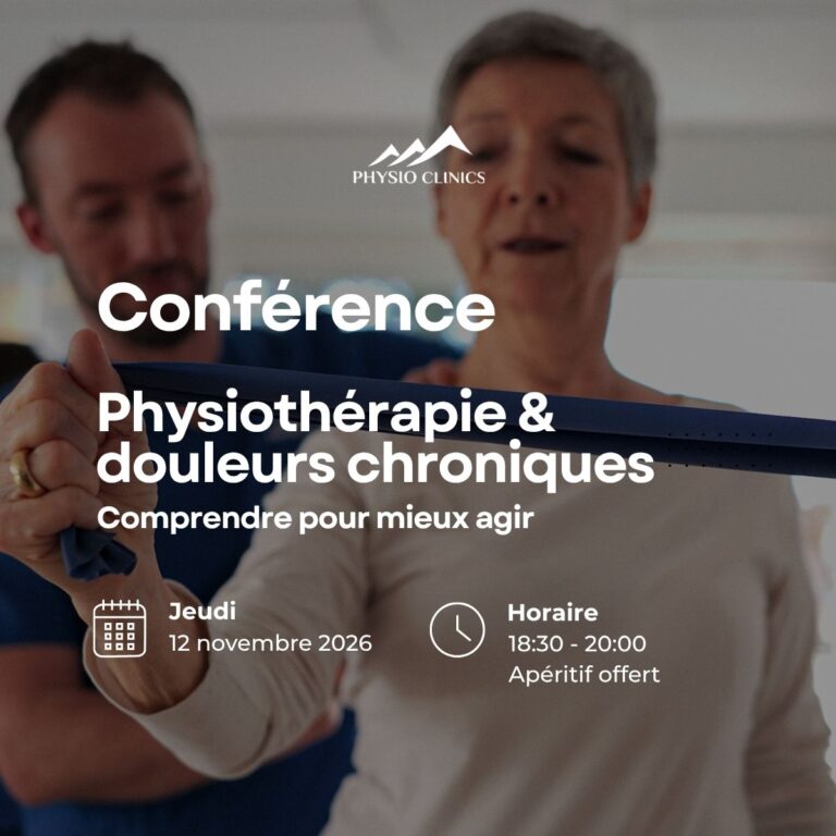 Douleurs chroniques et physiothérapie : comprendre pour mieux agir. Lausanne