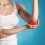 Rheumatism. Elbow injury and pain.